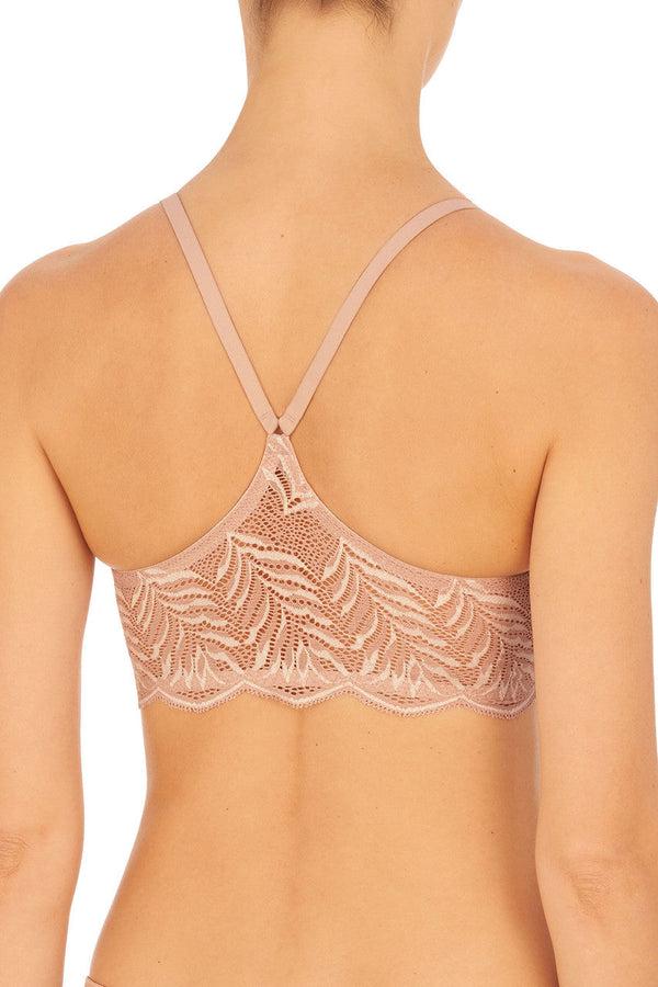 Natori Lush Front Close Contour Underwire Bra Rose Beige/Warm White