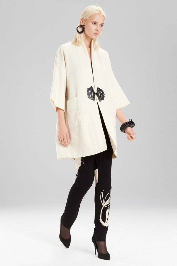 Natori Acacia Wood Spiked Dragon Bracelet Ebony