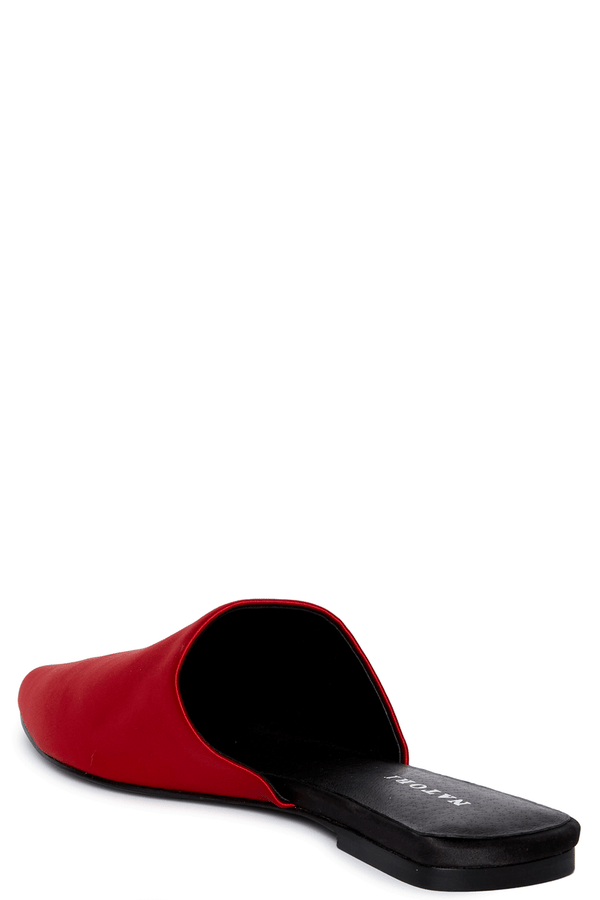 Natori Adore Satin Slide Red