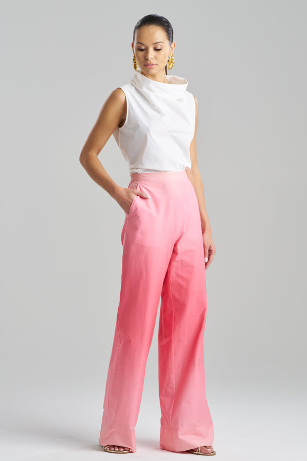 Natori Akari Cotton Pull On Pants Flamingo