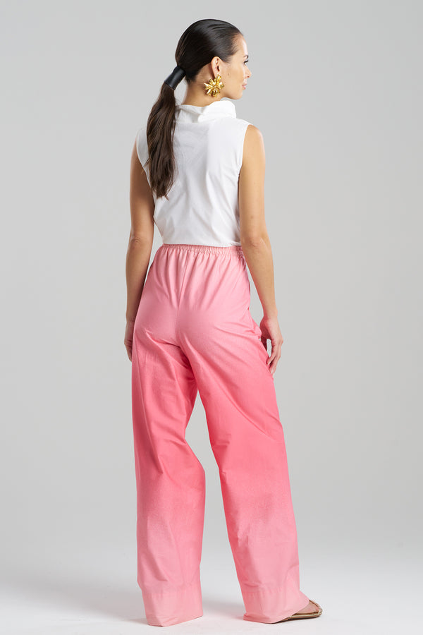 Natori Akari Cotton Pull On Pants Flamingo