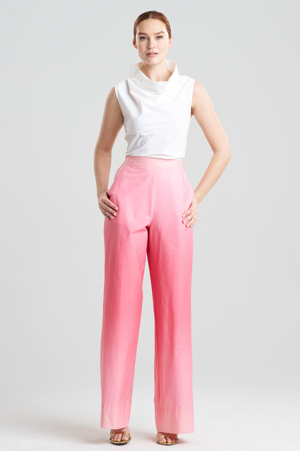 natori Akari Cotton Pull On Pants Flamingo