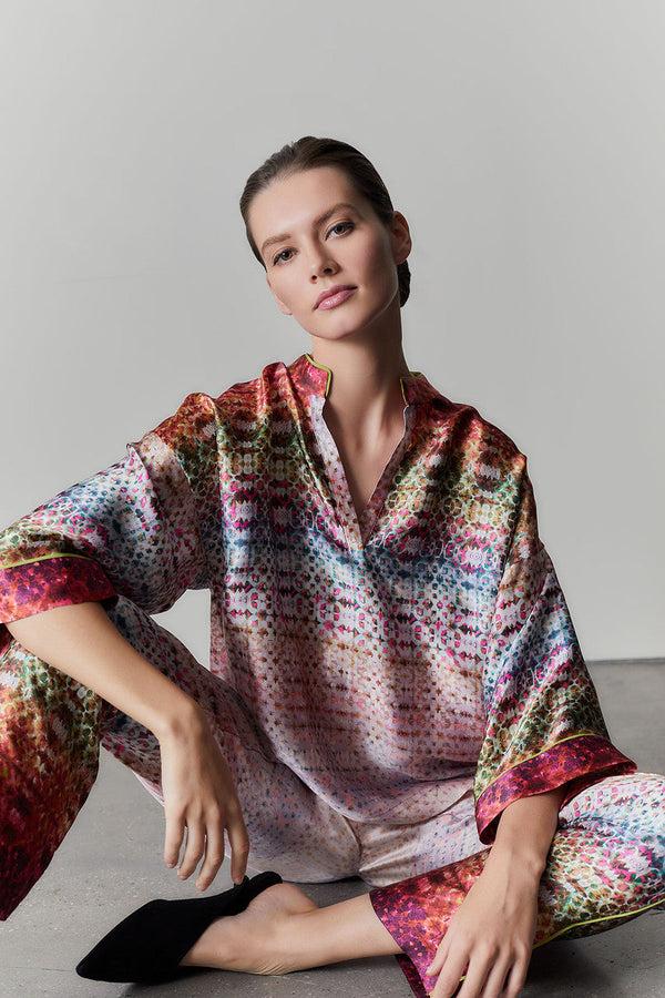 Natori Amour Suede Slide Black