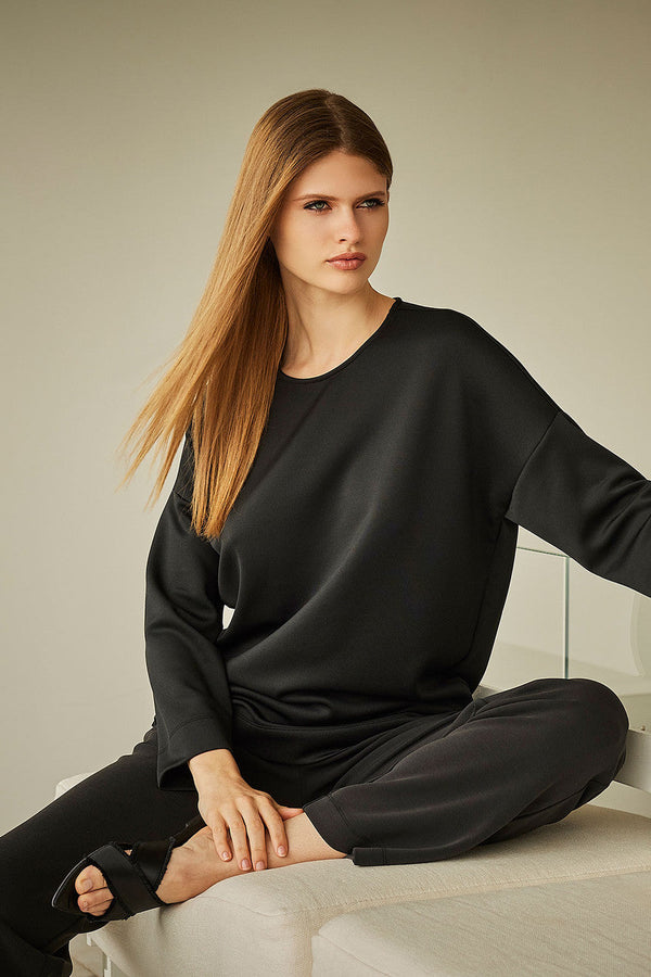 Natori Anywear Wedge Top Black