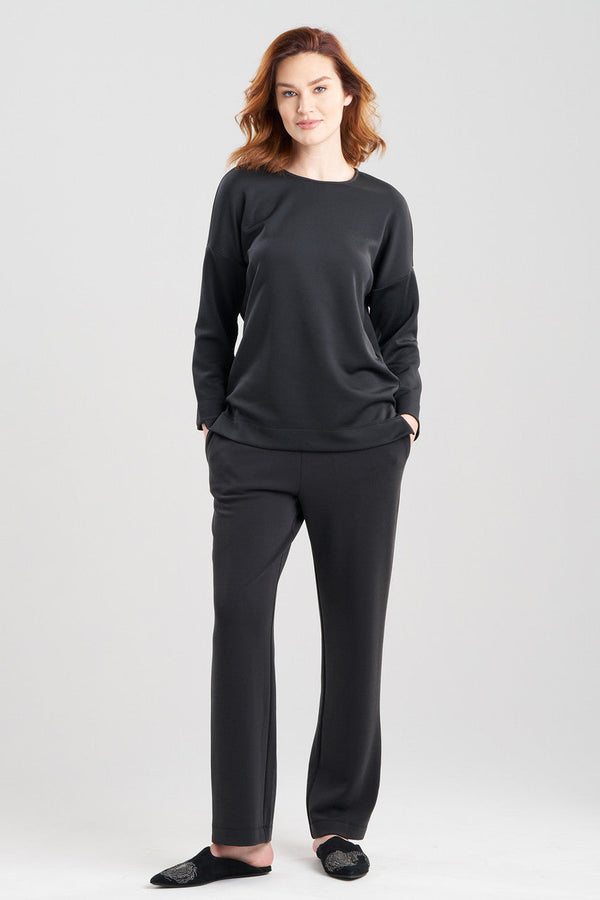 natori Anywear Wedge Top Black