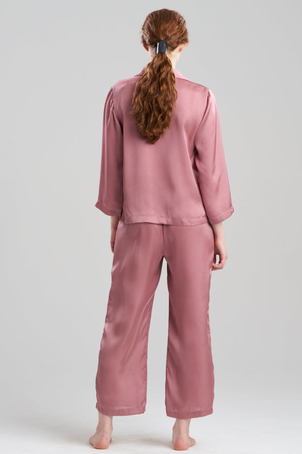 Natori Ashley Icon Notch PJ Tea Pink