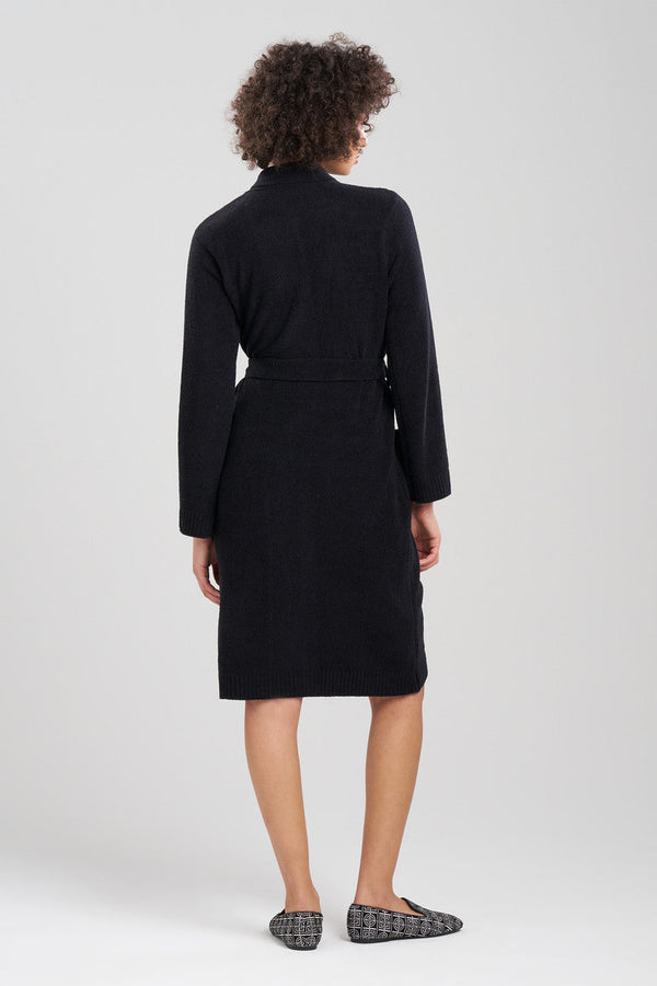 Natori Aura Solid Robe Black