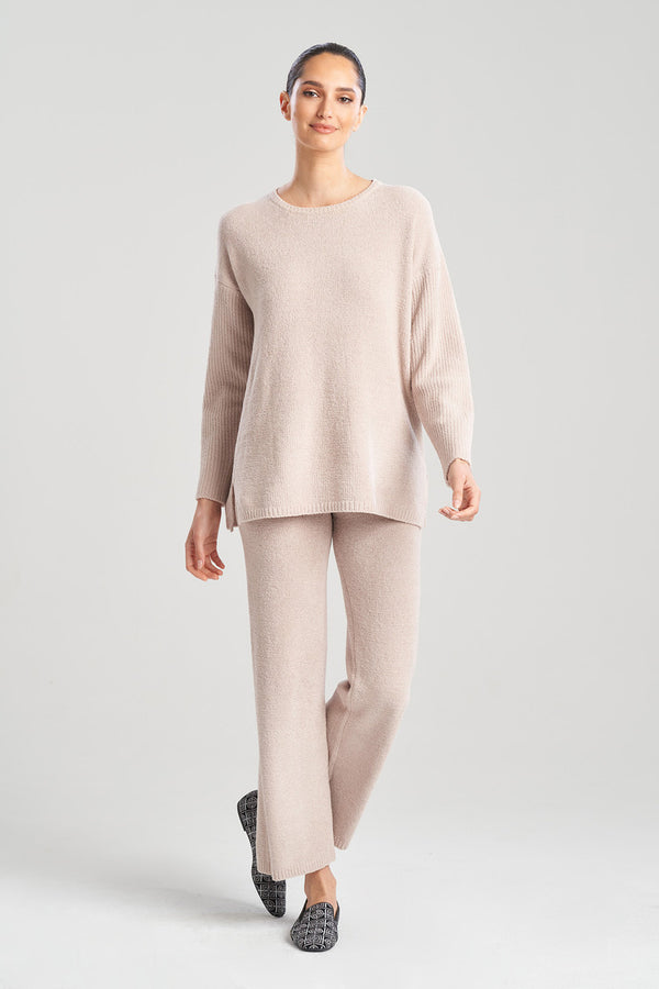 natori Aura Solid Sweater Mink