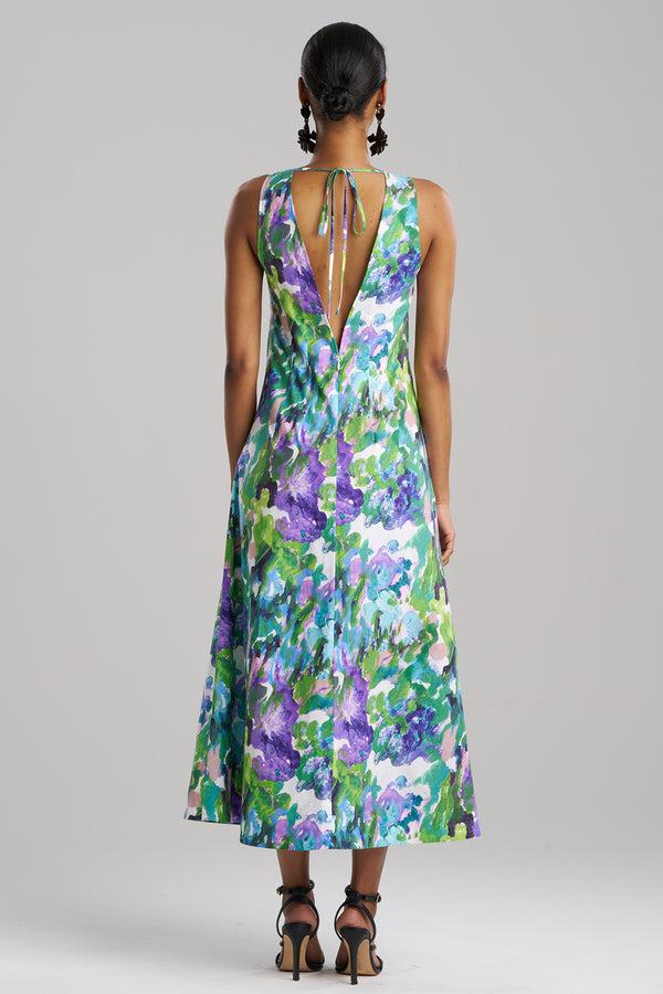 Natori Ayame Cotton Maxi Dress Multi