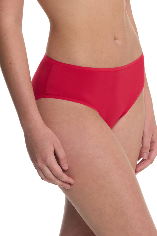 Natori Bliss Bare Cotton Hipster Bonfire