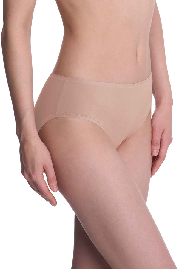 Natori Bliss Bare Cotton Hipster Café