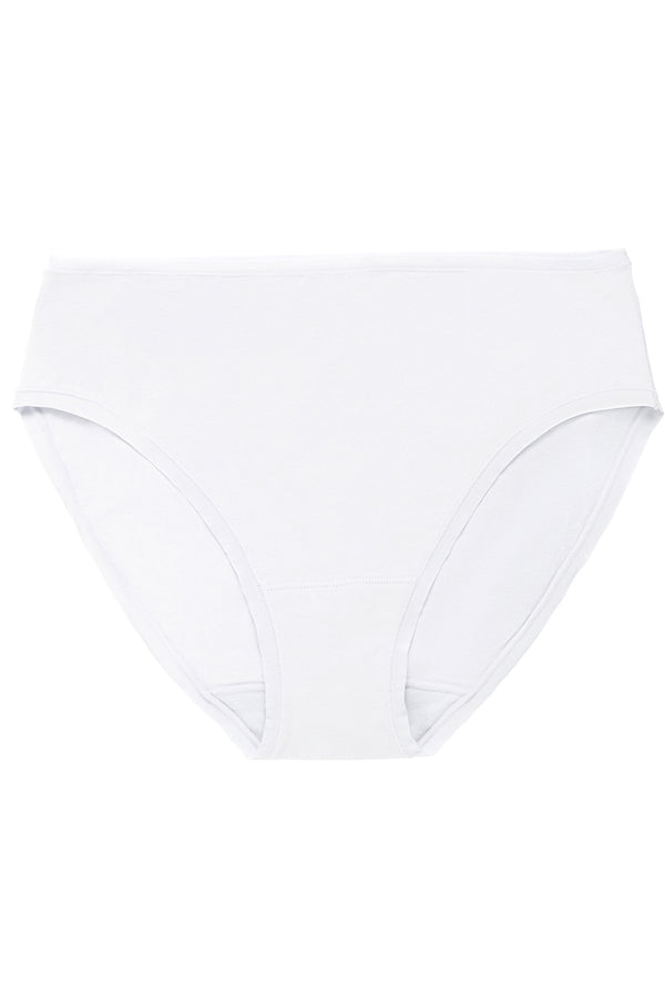 natori Bliss Bare Cotton Hipster White