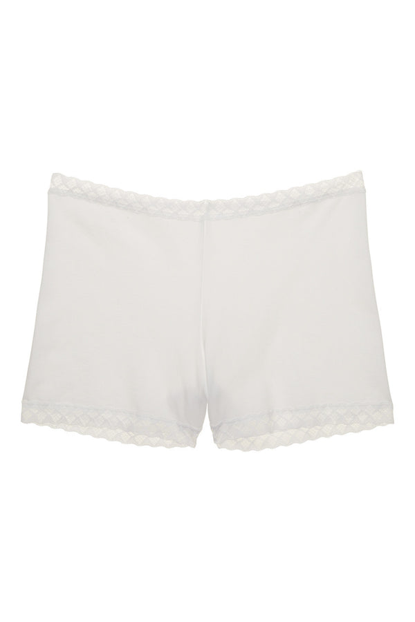 Natori Bliss Cotton Shorts White