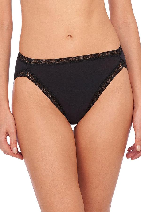 Natori Bliss French Cut Brief 6-Pack Black