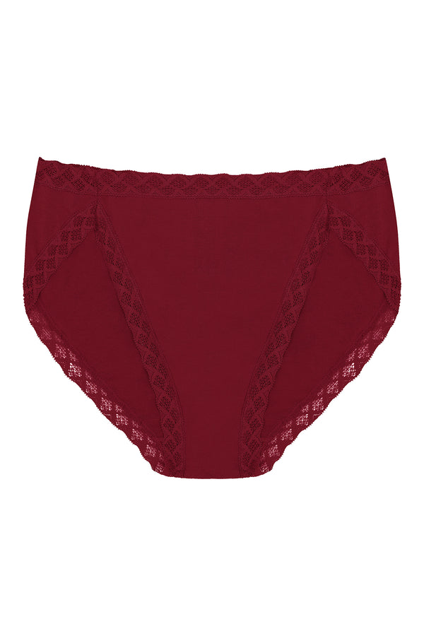 natori Bliss French Cut Brief Dk Red