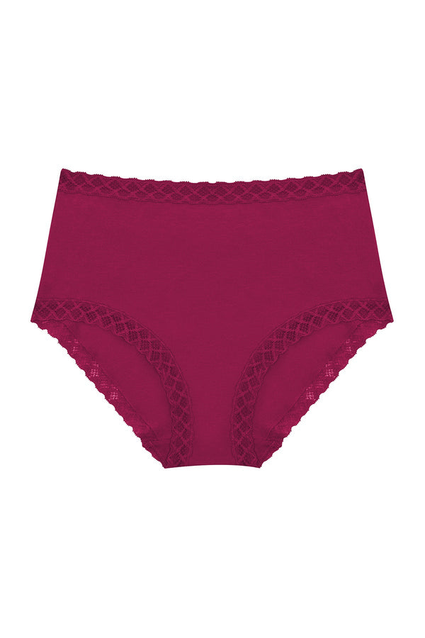 natori Bliss Full Brief Dk Raspberry
