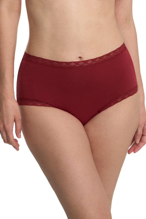 Natori Bliss Full Brief Dk Red