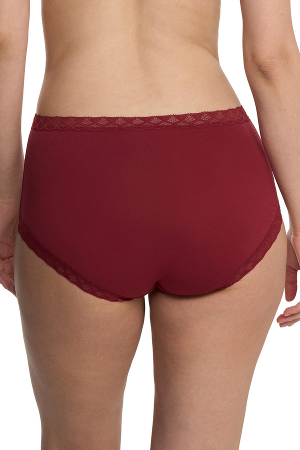 Natori Bliss Full Brief Dk Red