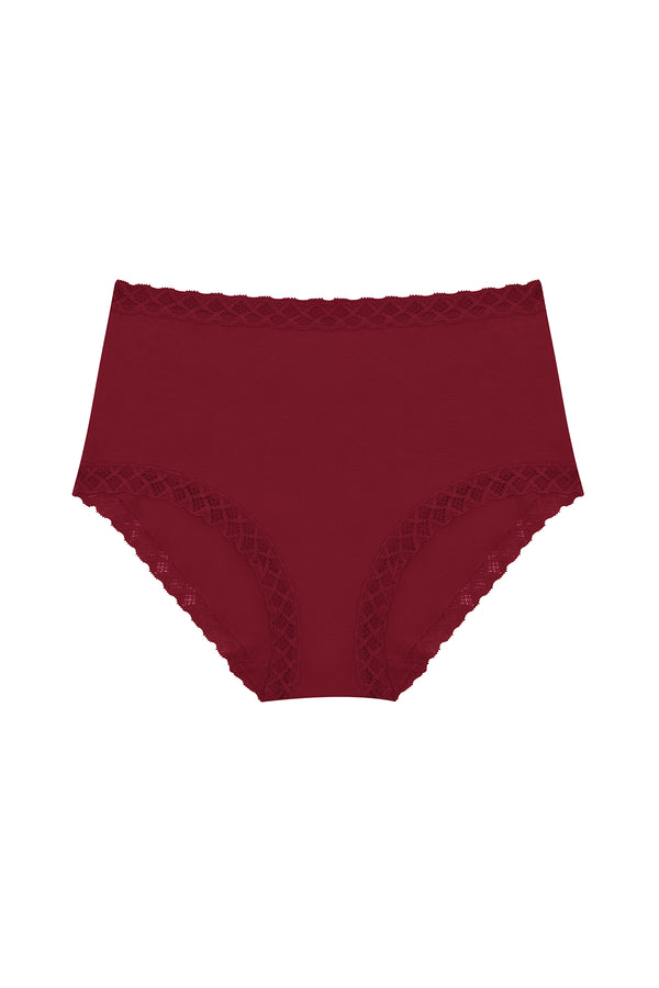 natori Bliss Full Brief Dk Red