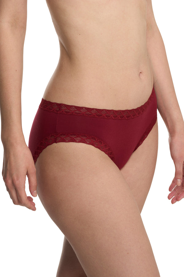 Natori Bliss Girl Brief Dk Red