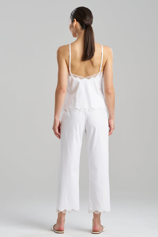 Natori Bliss Serenity Cotton Cami PJ White