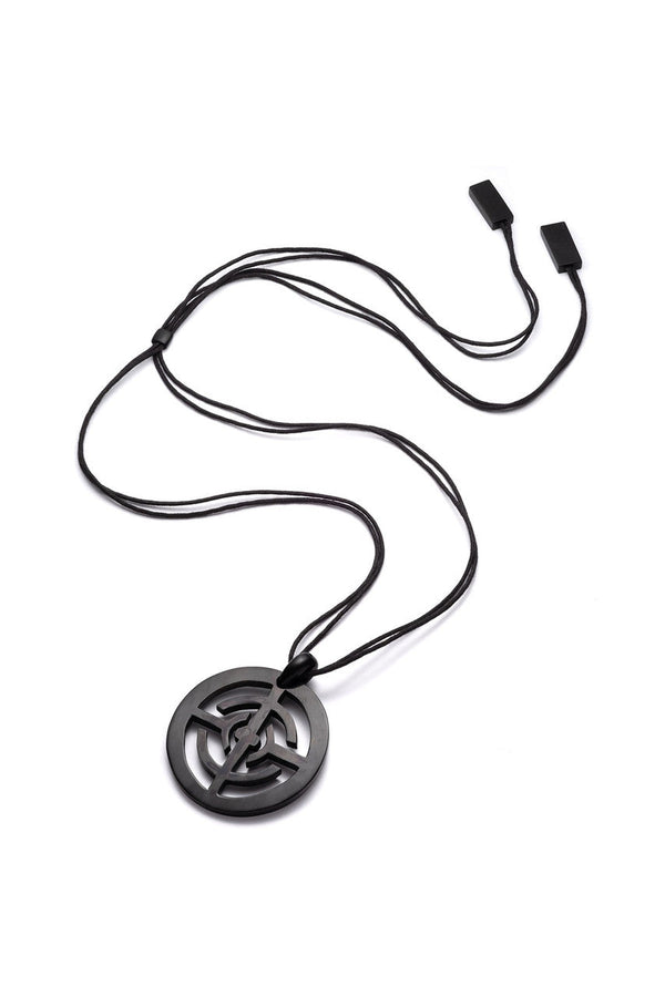 natori Buffalo Horn Necklace Black
