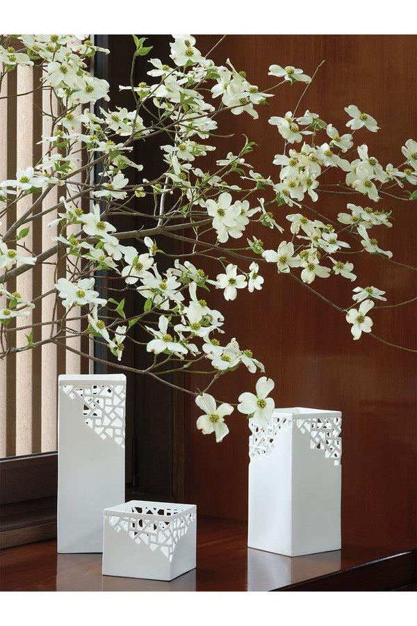 Natori Cagayan Medium Vase White