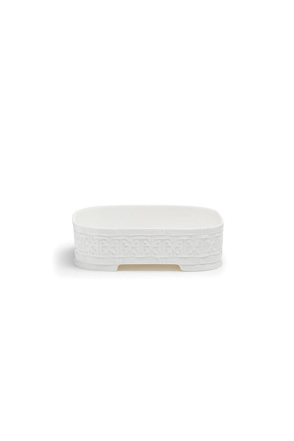 natori Cagayan Soap Dish White