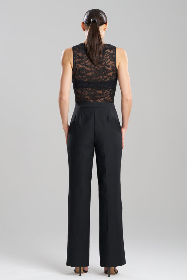 Natori Canvas Cotton Trousers Black