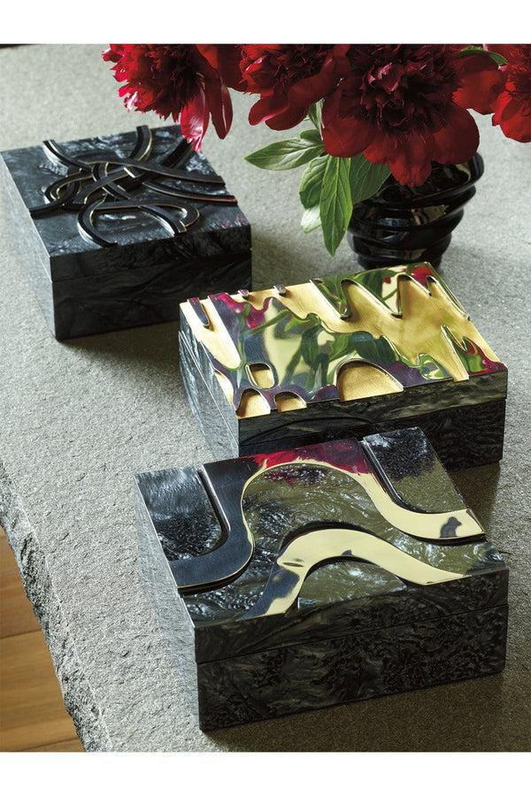 Natori Cebu Box Black & Gold