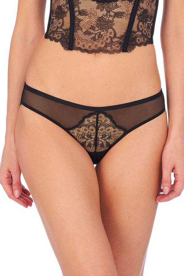 Natori Chantilly Lace Bikini Black