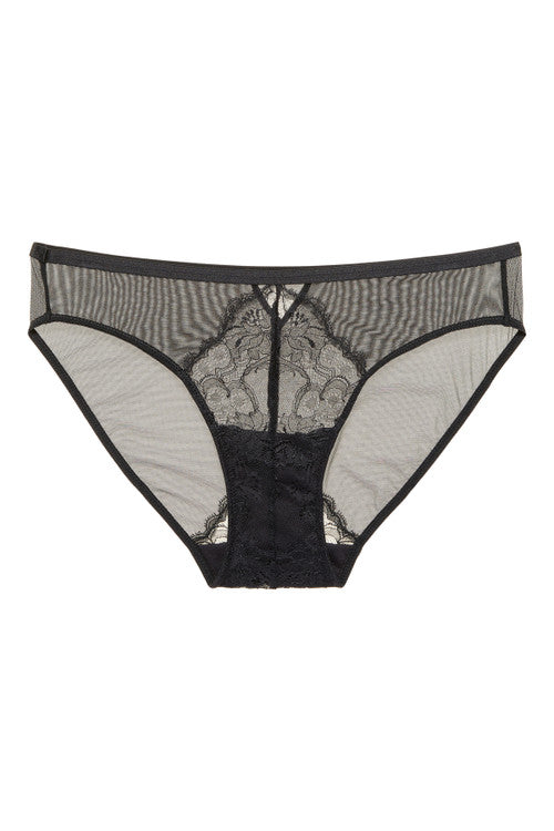 natori Chantilly Lace Bikini Black