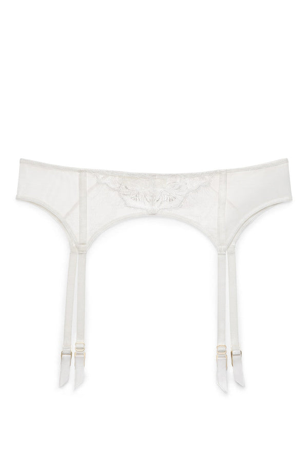 natori Chantilly Lace Garter Warm White