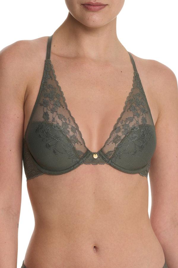Natori Cherry Blossom Convertible Bra Flint