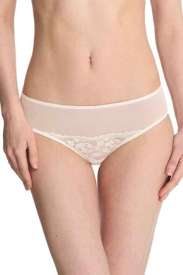 natori Cherry Blossom Girl Brief Ivory