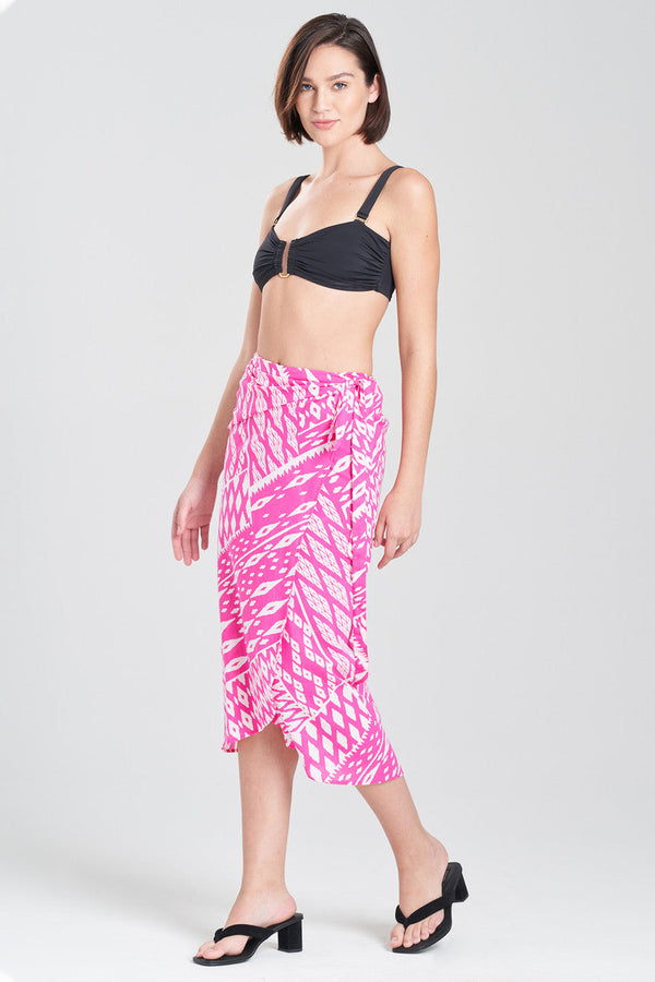 natori Chibana Getaway Pareo Hot Magenta Combo