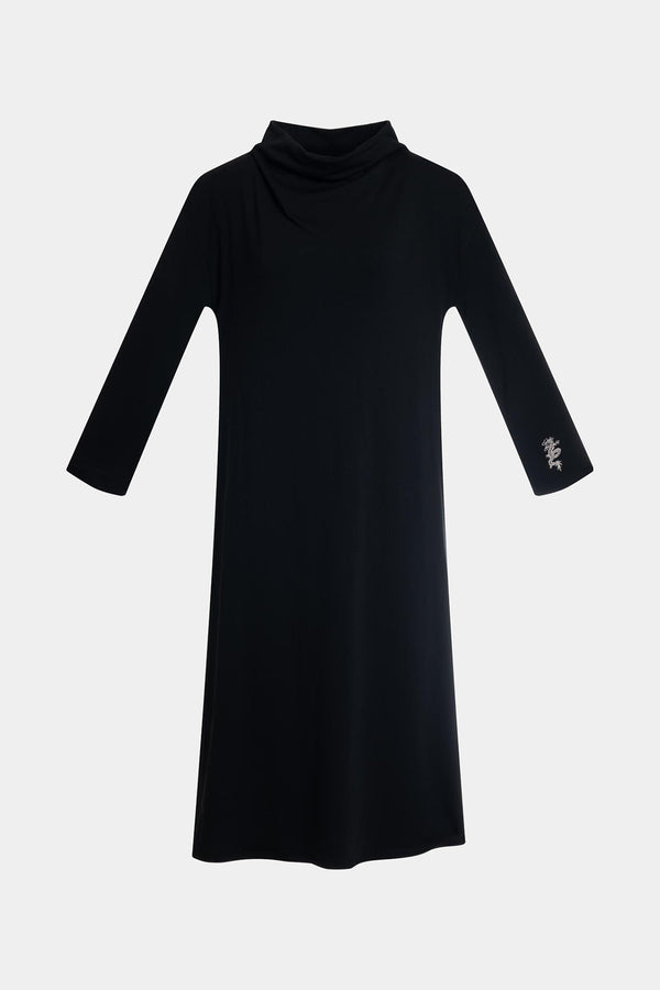 Natori Cocoon Brushed French Terry Lounger Black