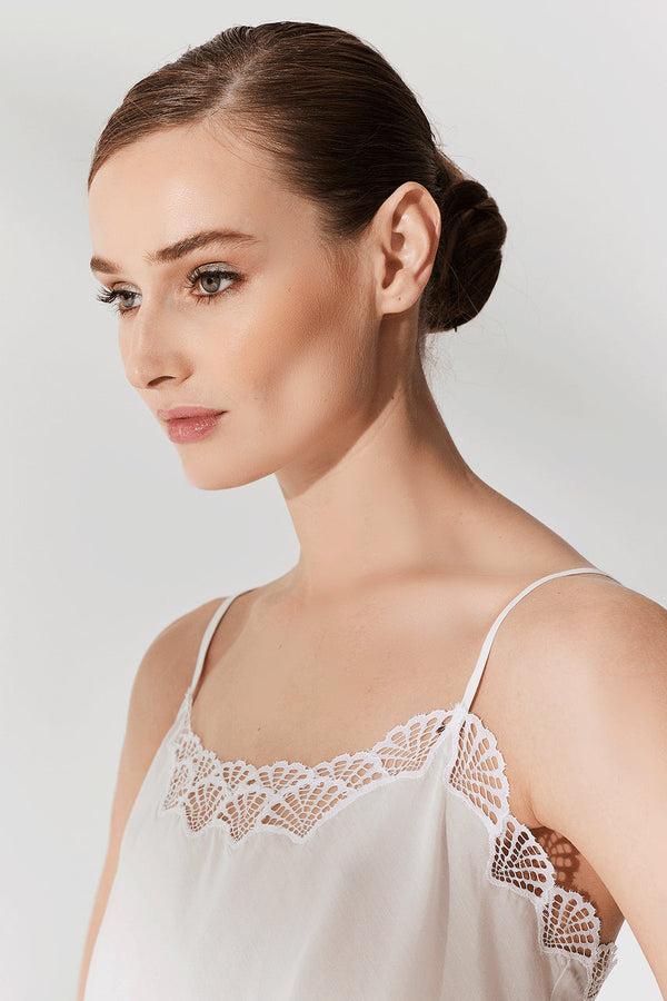 Natori Colette Chemise White