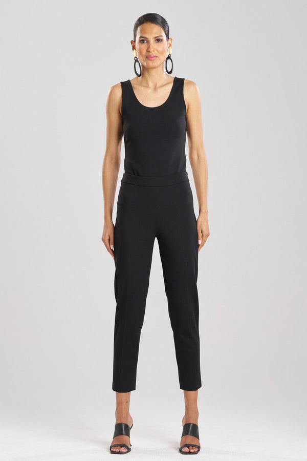 natori Compact Knit Pants Black