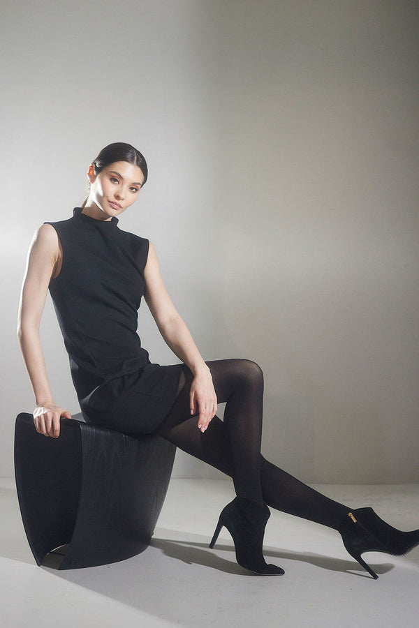 Natori Compact Knit Sheath Dress Black