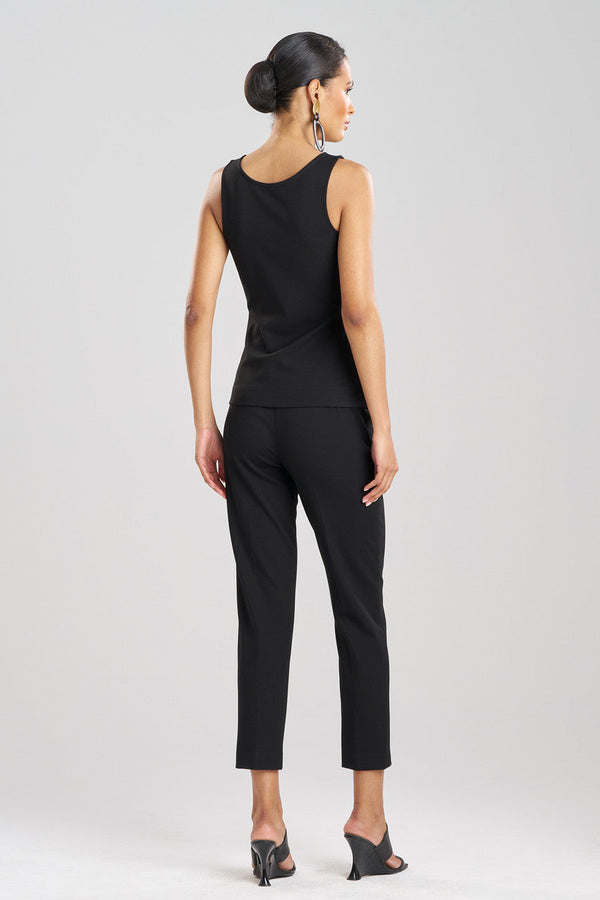 Natori Compact Knit Tank Top Black