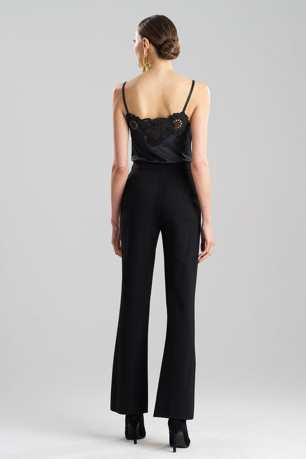 Natori Compact Knit Trousers Black