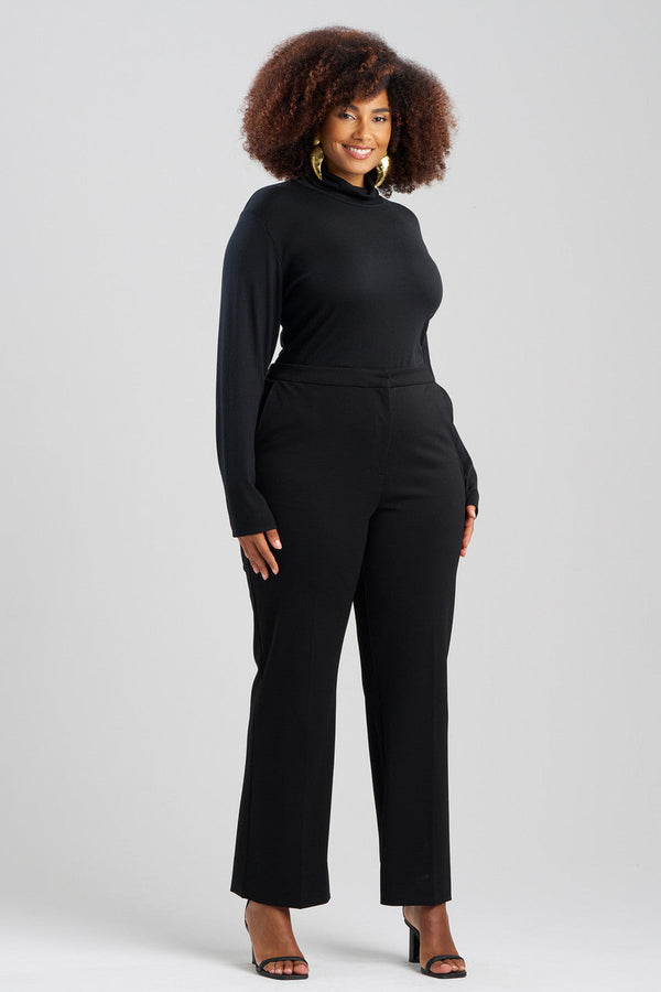 Natori Compact Knit Trousers Black