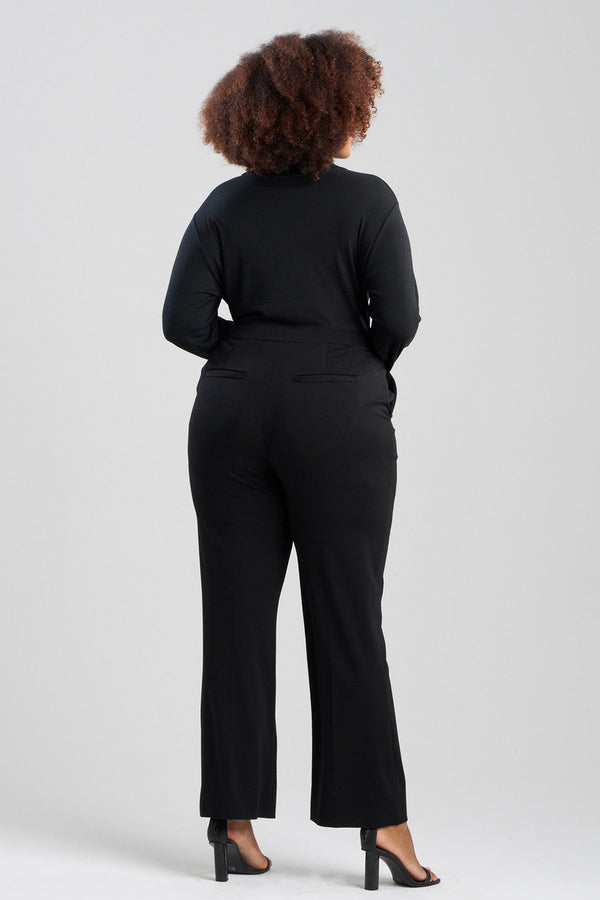 Natori Compact Knit Trousers Black