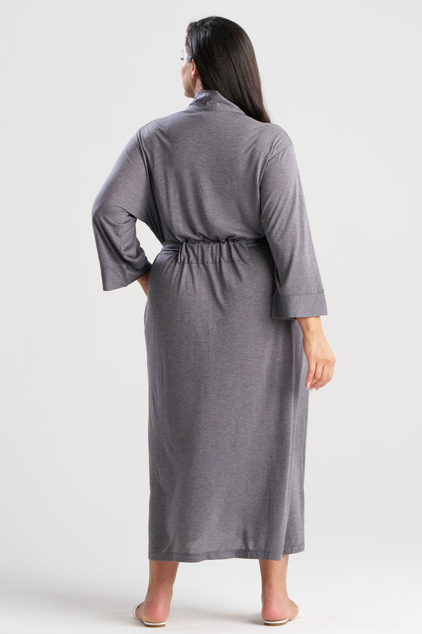 Natori Congo Robe Heather Grey