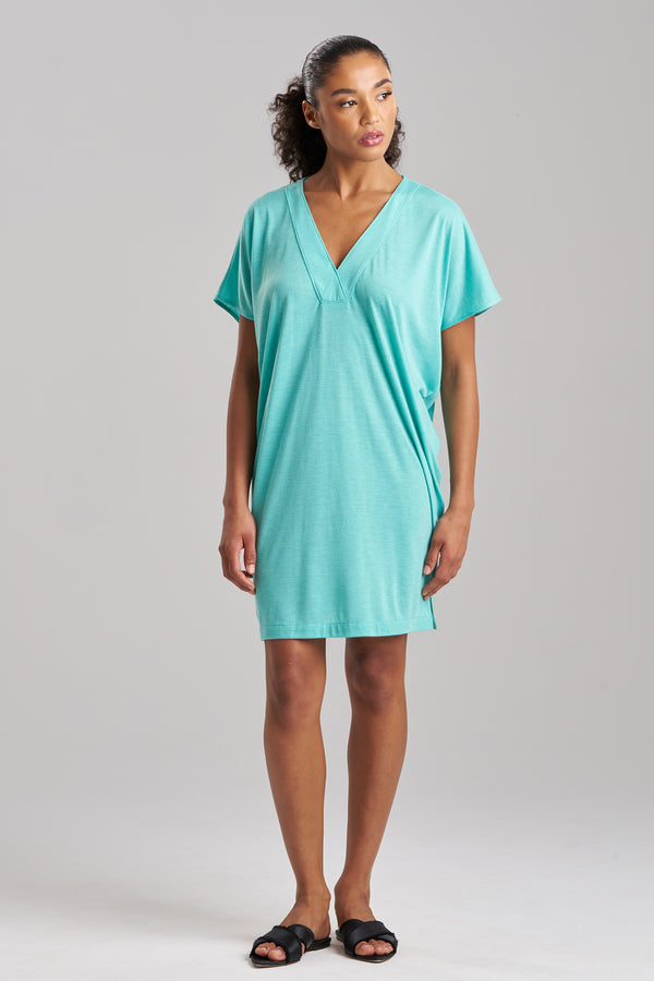 natori Congo Sleepshirt Turquoise