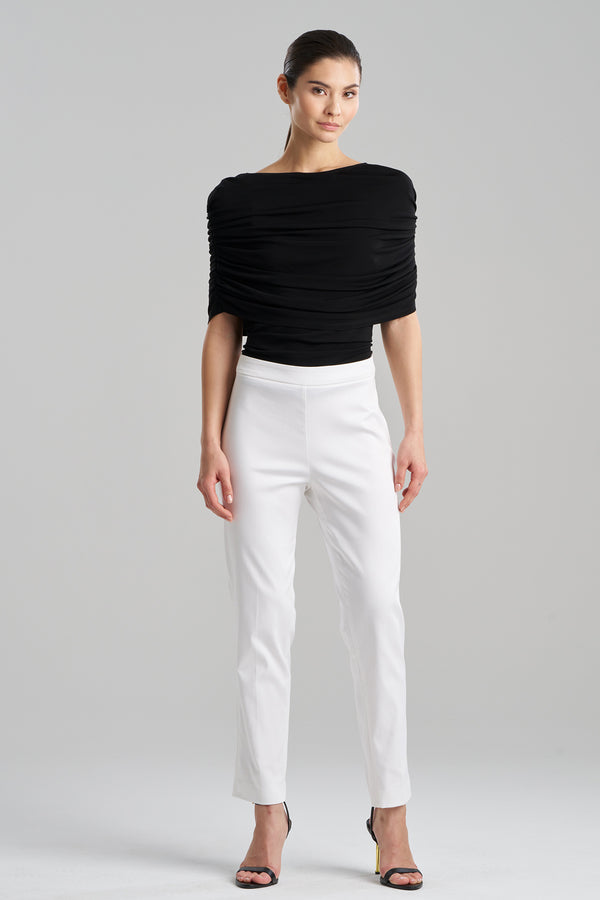 natori Cotton Chino Pants White