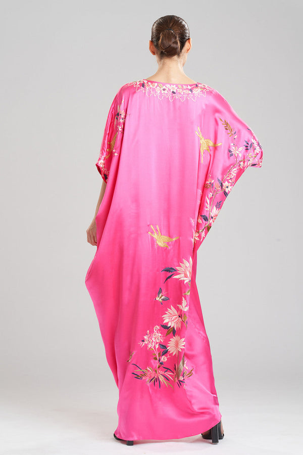 Natori Couture Montones Caftan Lotus Pink