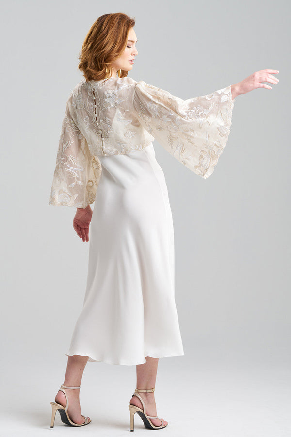 Natori Couture Piña Embroidered Top Natural