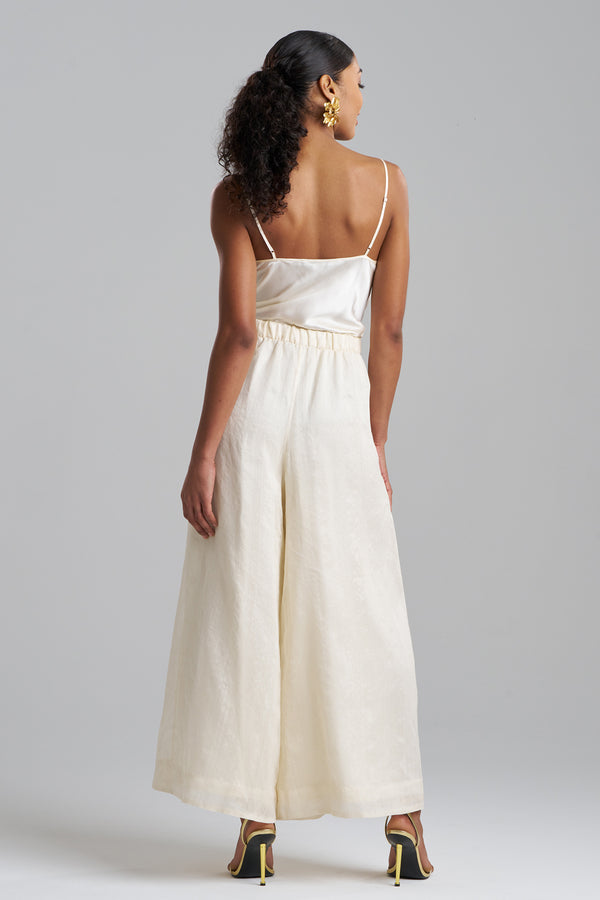 Natori Couture Piña Palazzo Pants Natural